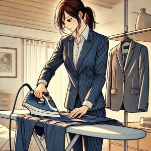 suit-ironing